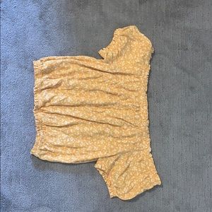 Off the shoulder shirt